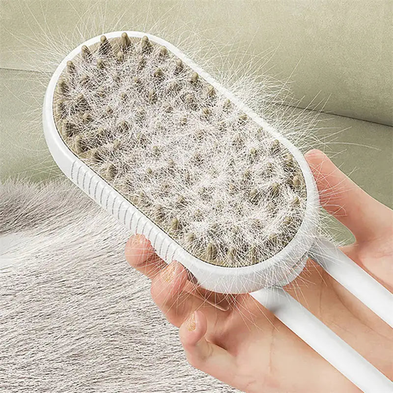 Electric Steam Cat & Dog Brush