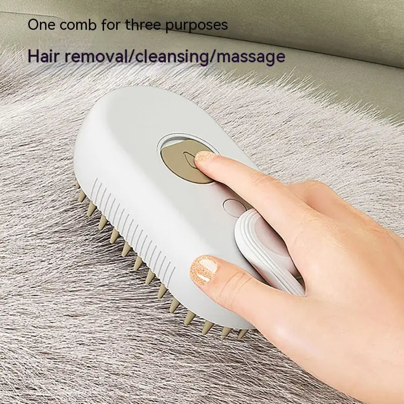 Electric Steam Cat & Dog Brush